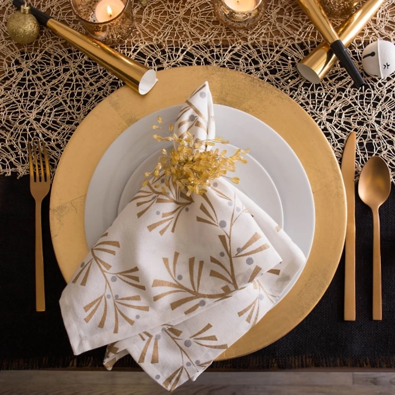 Gold Sequin Mesh Table Runner