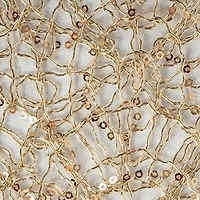 Gold Sequin Mesh Table Runner