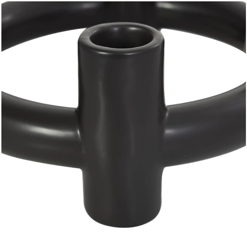 Circle Taper Candle Holders, Set of 2