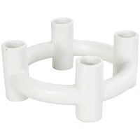 Circle Taper Candle Holders, Set of 2