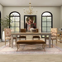 Clear Glass Spindle Taper Candle Holders, Set of 3