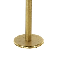 Uma Gold Metal Taper Candle Holders, Set of 3