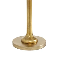 Gold Palm Trees Taper Candle Holders, Set of 3