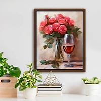 Romantic Day Framed Canvas Art Print