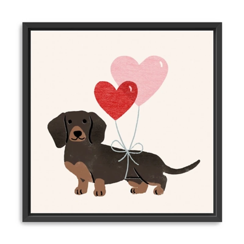 Little Legs Big Heart IV Framed Canvas Art Print