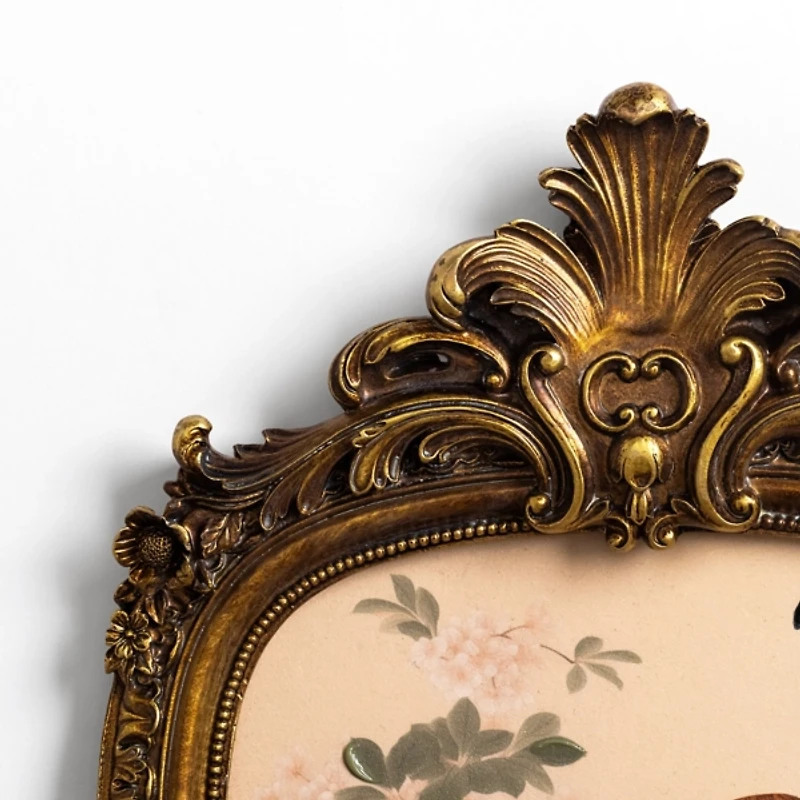 Regal Peacock on Tree Framed Art Print