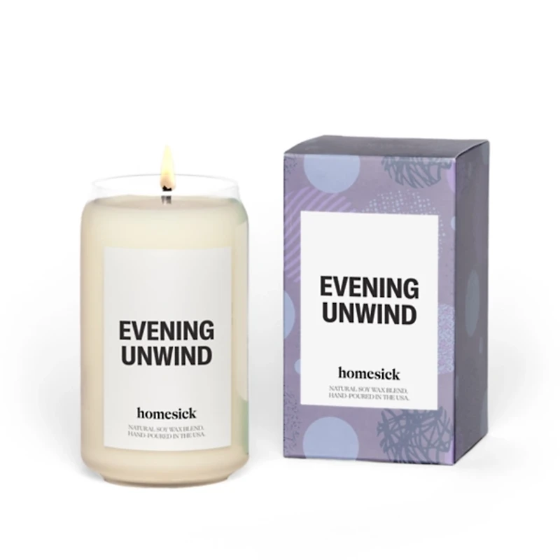 Homesick Evening Unwind Jar Candle