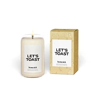 Homesick Lets Toast Jar Candle