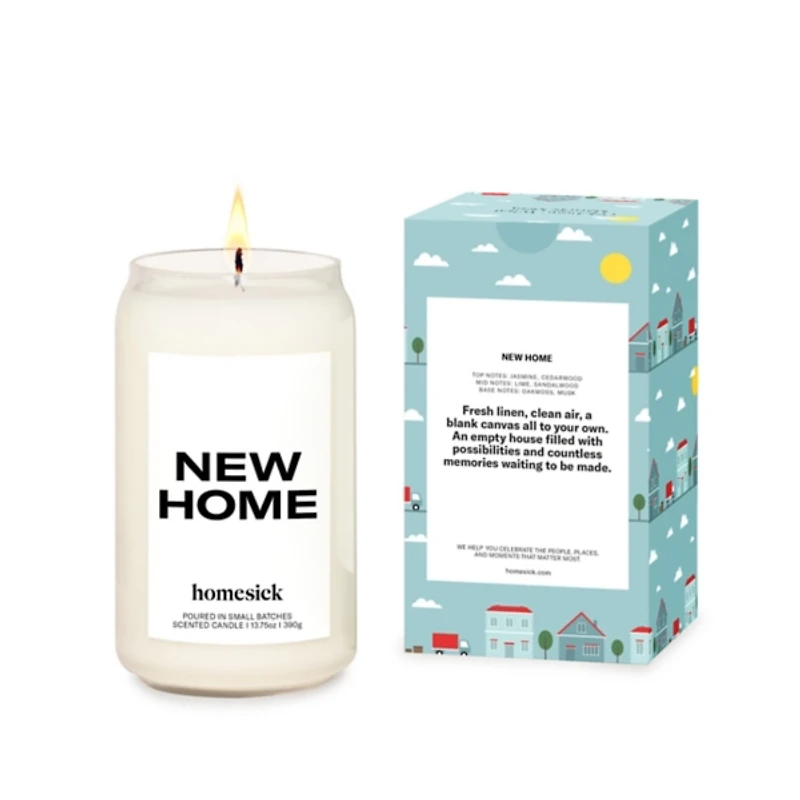 Homesick New Home Jar Candle