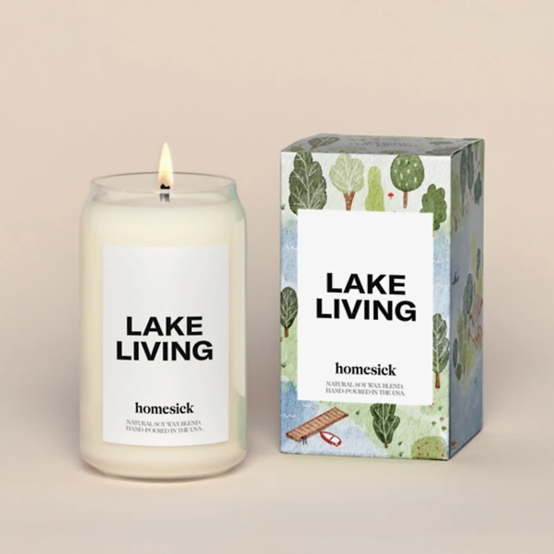 Homesick Lake Living Jar Candle
