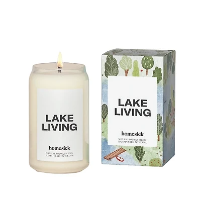 Homesick Lake Living Jar Candle