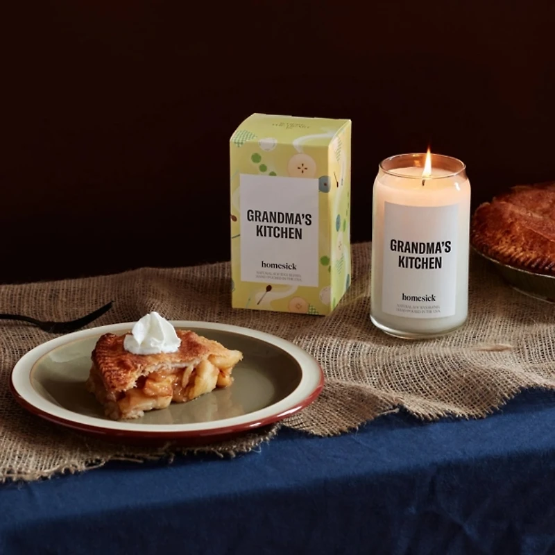 Homesick Grandmas Kitchen Jar Candle