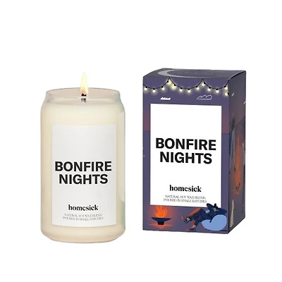 Homesick Bonfire Nights Jar Candle