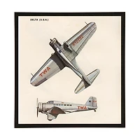 USA Delta Plane Kids Framed Art Print
