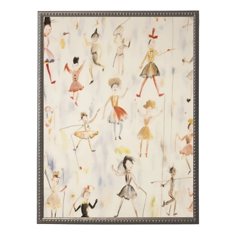 Dancing Girls Kids Framed Art Print