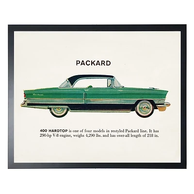 Vintage Packard Kids Framed Art Print