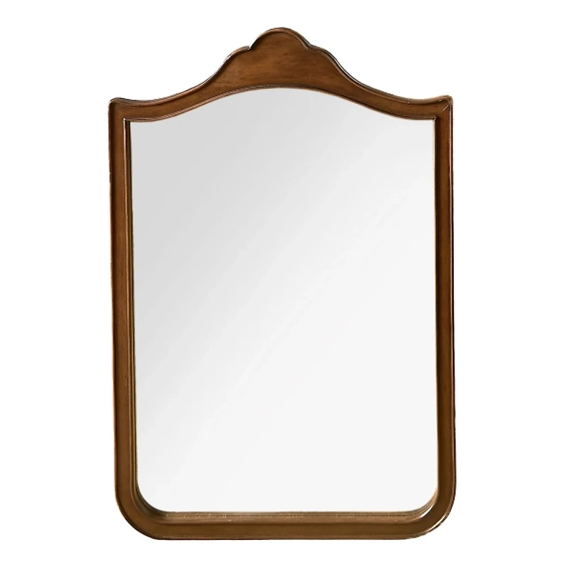 Wood Lucy Arched Wall Mirror