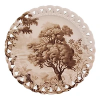 Brown Timeless Heirloom Plate Wall Art