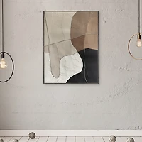 Earth Moves Framed Canvas Art Print