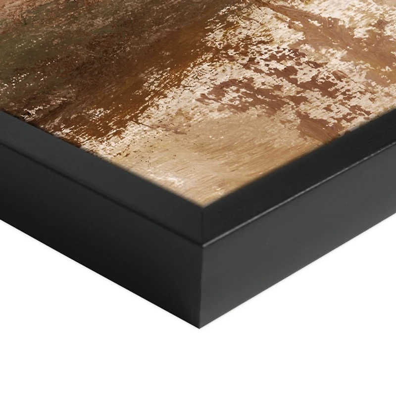 Fall Park Framed Canvas Art Print