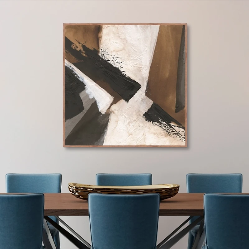 Tactile Inspiration Framed Canvas Art Print