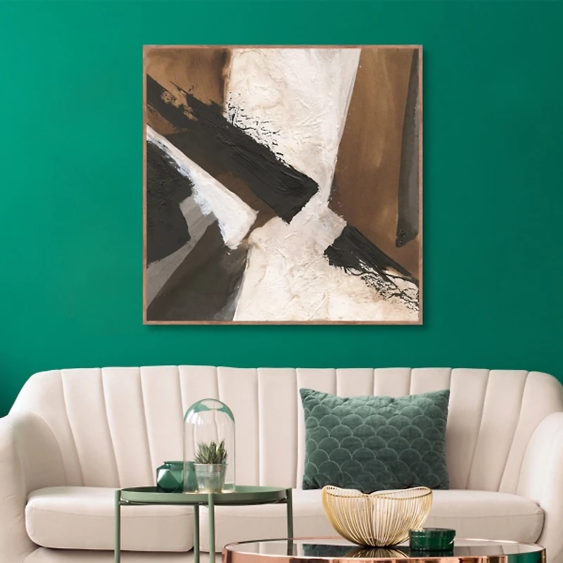 Tactile Inspiration Framed Canvas Art Print