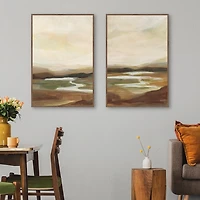 Chestnut Springs Framed Canvas Art Print, Set of 2