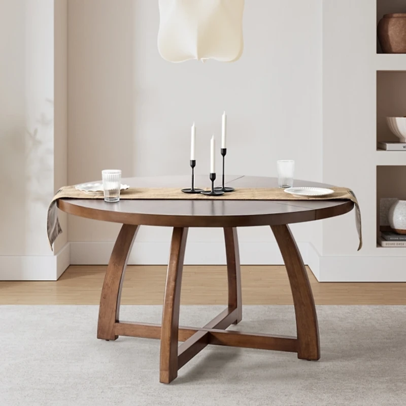 Mid-Century Modern Walnut Dining Table