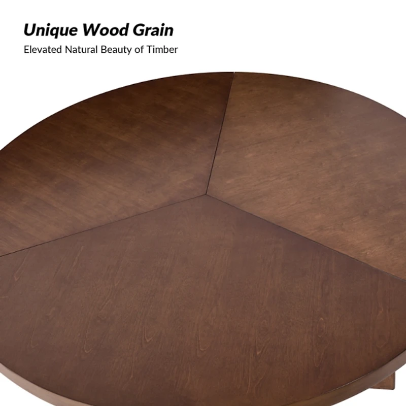 Mid-Century Modern Walnut Dining Table