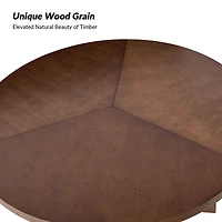 Mid-Century Modern Walnut Dining Table