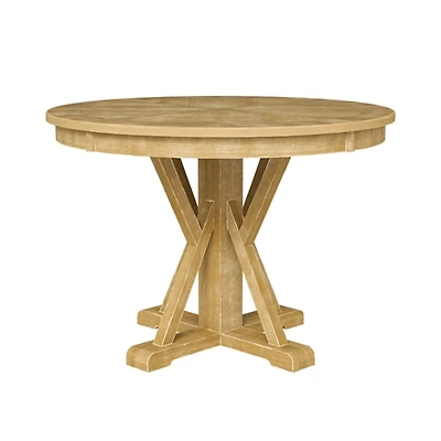 Natural Farmhouse Dining Table