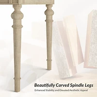 Traditional Farmhouse Oak Dining Table