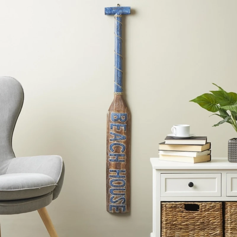Beach House Paddle Wall Sign