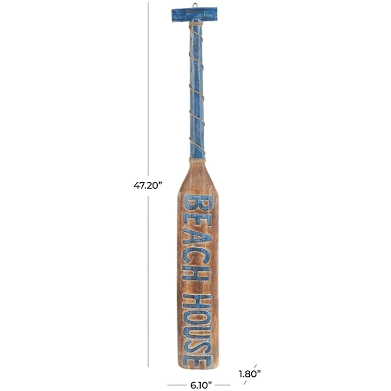 Beach House Paddle Wall Sign