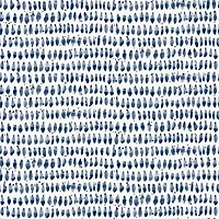 Navy Brushstroke Pattern Peel and Stick Wallpaper
