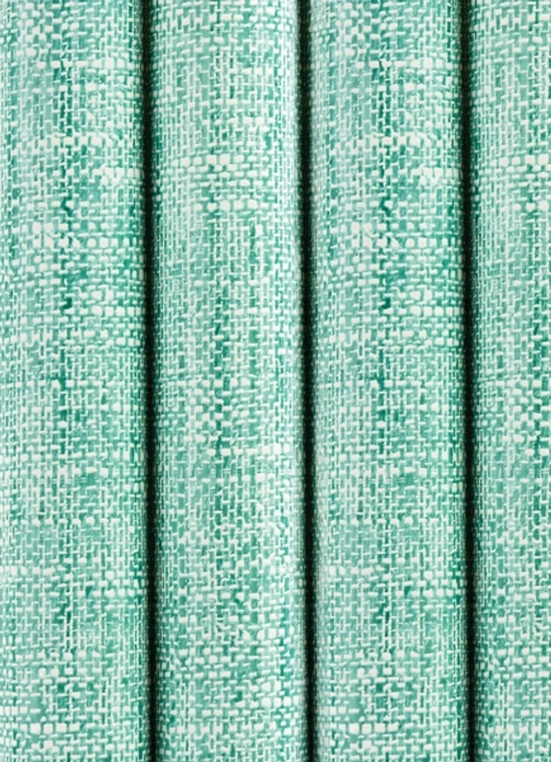 Aqua Textured Poplin Peel and Stick Wallpaper