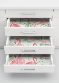 Pink Flamingo Beach Peel & Stick Wallpaper