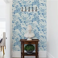 Indigo Garden Peel & Stick Wallpaper