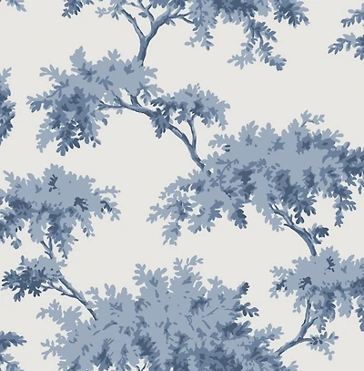 Denim Alder Peel & Stick Wallpaper