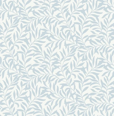 Blue Wisley Peel & Stick Wallpaper