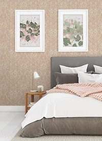 Blush Enchanted Peel & Stick Wallpaper