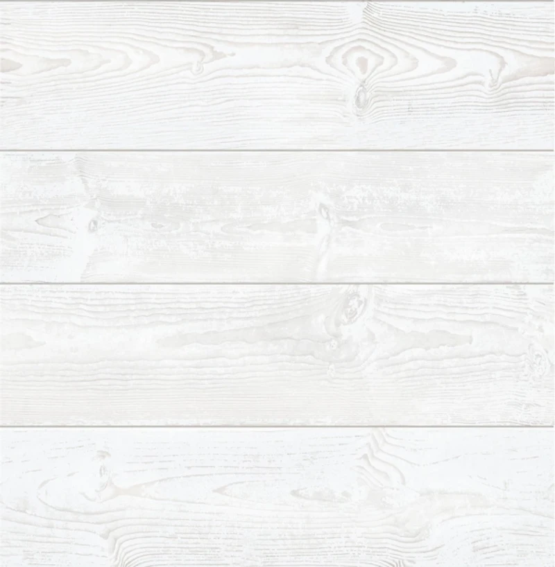 White Urban Shiplap Peel & Stick Wallpaper