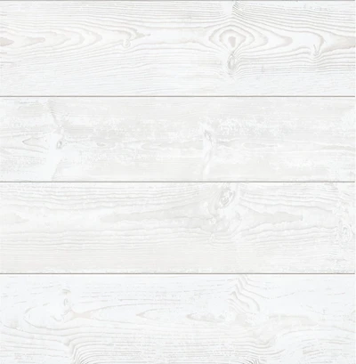 White Urban Shiplap Peel & Stick Wallpaper