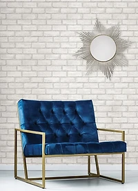 White District Brick Peel & Stick Wallpaper