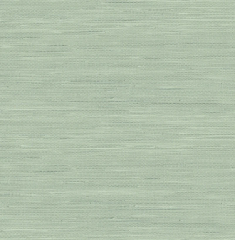 Sage Blue Faux Grasscloth Peel & Stick Wallpaper