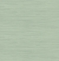 Sage Blue Faux Grasscloth Peel & Stick Wallpaper