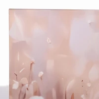 Highland Cow in Daisy Field Canvas Art Print