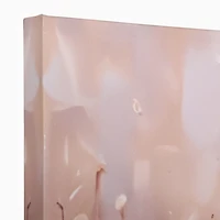 Highland Cow in Daisy Field Canvas Art Print