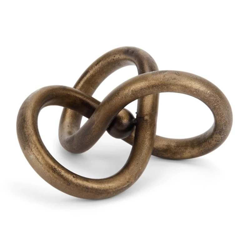 Bronze Metal Chain Ring, 5.25 in.