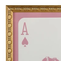 Pink Ace Boots Framed Art Print